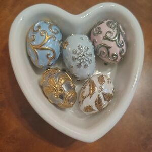 Faberge Franklin Mint Winter Collectible  Eggs